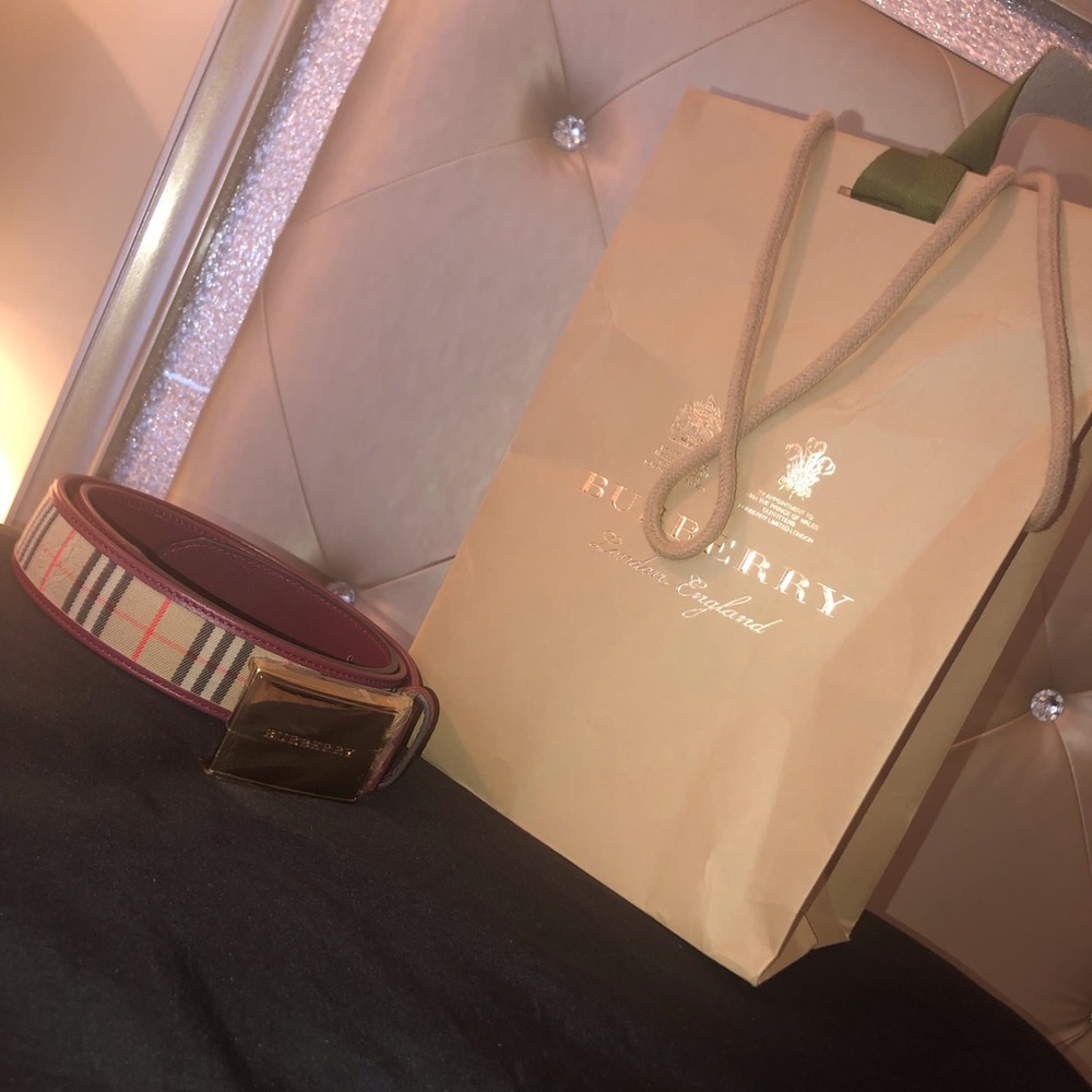 Authentic Burberry Belt